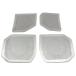 BRIGHTZ Roo mi-M900A M910A нержавеющая сталь дверь динамик panel satin silver [ SPEAKER-098 ] M900 M910