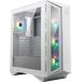 MSI MPG GUNGNIR 110R WHITE PC кейс ATX middle tower белый ARGB вентилятор 4 основа имеется усиленный стекло боковая панель магнит 