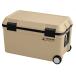  Captain Stag (CAPTAIN STAG) cooler-box колесо кондиционер емкость 45L дренаж штекер имеется сделано в Японии бежевый CS автомобиль Ла Манш UE-