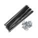 BULLSPANN steel спица велосипед для мотоцикл спица 14G ниппель имеется 40шт.@ длина 222 MM