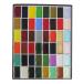 .. акварель gansai краски 48 цвет ткань коробка сверху производства японская живопись материалы для рисования краситель акварель gansai краски 