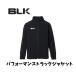 [ почтовая доставка отправка ]BLK Performance спортивная куртка разогрев жакет полный Zip внешний спорт регби тренировка перемещение надеты черный BJ24RPTH BK