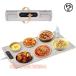  плита электрический теплоизоляция tray еда теплоизоляция plate складной 3 -ступенчатый. температура установка градуса 60*C/80*C/100*C многофункциональный еда изоляция панель . капот утеплитель упаковочный пакет имеется простой 