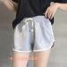  шорты женский [3 листов и больше ] короткий хлеб шорты боковой линия тренировочный брюки салон одежда большой размер йога акционерное общество . надеты .. спорт симпатичный 