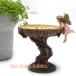  Angel девушка уличный bird механизм подачи pa-sonalaiz осуществлен bird tray механизм подачи птица. ванная двор. гравюра изображение. двор. оборудование орнамент - акционерное общество . много цвет -13*10.2*12.7cm