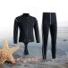 мужской мокрый костюм 5mm 2 деталь черный winter купальный костюм Neo pre n Ultra стрейч передний Zip полный корпус дайвинг костюм дайвинг для длинный рукав термический we