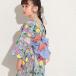  Ocean and ground Ocean&Ground юката One-piece юката женщина . женщина Stripe&Flower 4412702