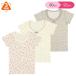 3枚組半袖シャツ肌着（小花柄）【80cm・90cm・95cm】