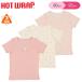 HOTWRAP）3枚組半袖シャツ肌着（ウサギ・イチゴ・花）【80cm・90cm・95cm】