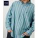  рубашка casual мужской хлопок 100% полоса кнопка down BCS большой Large 3L/4L/5Lnisennissen