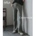  flare pants ботинки cut брюки высокий размер женский высота рост вязаный flare pants выставить соответствует Essenave осень-зима | M/L |nisennissen