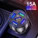 �V�K�[�\�P�b�g 4�|�[�gUSB �}��QC3.0�Ή� 35W 15A �J�[�`���[�W���[24v 12v ���^ �X�}�z �g�� �[�d�� �� 4�|�[�g �}���[�d 15A LED���C�g�t���V�K�[�\�P�b�g