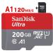 microsd карта 200GB SanDisk SanDisk 120MB/ секунд Appli оптимальный .A1 соответствует microSDXC Class10 супер высокая скорость за границей предназначенный упаковка SD карта конверсионный адаптор имеется бесплатная доставка 
