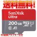 microsd карта 200GB SanDisk SanDisk 120MB/ секунд Appli оптимальный .A1 соответствует microSDXC Class10 супер высокая скорость за границей предназначенный упаковка SD карта конверсионный адаптор имеется бесплатная доставка 
