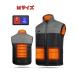  жилет с подогревом жакет с подогревом нагревание одежда заряжающийся нагрев USB подача тока нагревание 3 уровень температура регулировка передний и задний (до и после) independent температура установка градуса возможность осень-зима рабочая одежда для мужчин и женщин защищающий от холода меры уличный защищающий от холода меры супер-легкий 