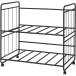  с роликами . futon место хранения подставка (LF01 2 уровень BK)nitoli