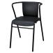 mi-ting стул (PVC сиденье PIC2C BK/BK)nitoli