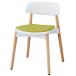  start  King is possible wooden legs chair (7-01M GR) chair nitoli