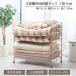  "дышит" . превосходный с роликами . futon место хранения подставка 2 уровень ( sakura pink )nitoli