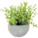  искусственная зелень цемент pot орегано (HA45502) искусственная зелень интерьер зеленый искусственный цветок декоративное растение nitoli