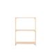  pine rack man ks6230(2 step ) wooden bookcase rack storage nitoli