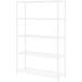  стальная стойка (CUSTOM ширина 115cm 4 уровень WH) полка книжный шкаф nitoli
