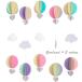  Galland child part shop .. lamp wall decoration Rainbow interior paper Galland . Heart ball Christmas birthday Event party Kids room 