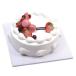  cake cardboard white four angle [3 number ](1 sheets )26.5×26.5cm height 0.6cm paper made tray / tray 