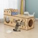  кошка house домик для кошек bed . коготь .. кошка коробка кошка bed кошка размер M60cm сборка тип составной доска -тактный отсутствует аннулирование вентиляция домашнее животное house 