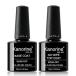 Kanorine гель ногти верхнее покрытие базовое покрытие 10mlx2 шт. комплект non вытирание .. брать . не необходимо долговечный большая вместимость UV/LED соответствует основа гель Base and Top