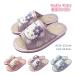 SA4193 Sanrio герой z пастель цветочный принт здоровье сандалии Hello Kitty M 23cm L 24cm PK розовый SAX sax PU лиловый SANRIO CHARACTERS