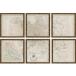  import Rome map amount . objet d'art classic 6 pieces set picture 