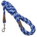 Mendota Pet Long Snap Leash - Dog Training Lead - Made in The USA - Sapphire, 1/2 in x 15 ft