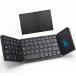 Foldable Wireless Keyboard With Touchpad, Portable Tri-Folding Bluetooth Keyboard, USB-C Rechargeable Travel Mini Keyboard for Tablet Laptop Smartphon