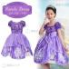  детский лиловый платье .. sama Princess костюмированная игра маскарадный костюм Halloween Рождество день рождения One-piece Kids девочка sophia презентация .... становится ..