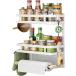  unused goods Fengfeng magnet refrigerator side rack spice rack storage kitchen chin paper LAP holder side rack seasoning rack 