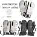  сноуборд перчатка JACK FROST 13 рукавица 3FINGER MITTEN GLOVE Jack f Lost белый перчатка лыжи 