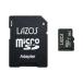 ꡼ǥƥ microSD Lazos֥ɡ128GB/Read110MB/s Write70MB/s/UHS-IU3/CLASS10/SDץդ L-B128MSD10-U3