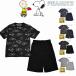  Snoopy верх и низ в комплекте хлопок . небо . короткий рукав футболка шорты relax wear Home wear 1-8053