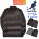 [ Kangol ] рубашка-поло длинный рукав теплый гладкий Polo окантовка осень-зима KANGOL( Kangol )