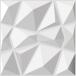 Art3d 33 листов 3D wall panel белый PVC цельный стена поверхность оборудование орнамент panel - жилье, магазин, офис, телевизор. фон стена свободный .DIY, install . простой 