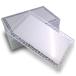 Ebamaz 50 листов ... печать металл визитная карточка aluminium blank 86X54X0.45MM цвет печать / UV печать / Laser скульптура . подходит ( гонки. . подлинный 