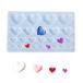 YFFSFDC силикон mold Heart Mini размер шейкер mold soft mold полимерная масса для моделирования type DIY ручная работа симпатичный подвеска сопутствующие предметы 