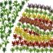 Orgmemory 200 шт geo лама цветок . цветок цветок поле geo лама дерево строительство модель дерево модель . миниатюра модель пейзаж комплект Mini цветок растения цветок .