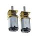 Hailege 2 шт. комплект N20 motor (12V 100RPM) GA12-N20 механизм механический редуктор motor DC 3V/6V12V N20 замедление mo-