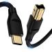USB C to USB B принтер кабель USB кабель Type-C to Type-B кабель высокая прочность аудио DAC миксер M
