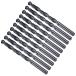METALLIXITY дрель bit (6.8mm)10 шт 4241 высокая скорость сталь прямой рисунок .. чёрный 118° дерево пластик металлический медь aluminium низкий . для металла 