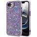 Lafunda iPhone 17e/16e для кейс MagSafe соответствует Kirakira бриллиант легкий ударная абсорбция магнит покрытие [ лиловый ]