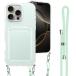 iPhone 16 Pro Max для кейс задняя сторона карман карта место хранения плечо iPhone 16 Pro Max для покрытие наклонный .. плечо 