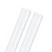 M METERXITY 2 упаковка. прозрачный rigid PVC труба 26mm(1.02 дюймовый ). внутренний диаметр x 28mm(1.1 дюймовый ). наружный диаметр 1ft. круг форма плюс chi